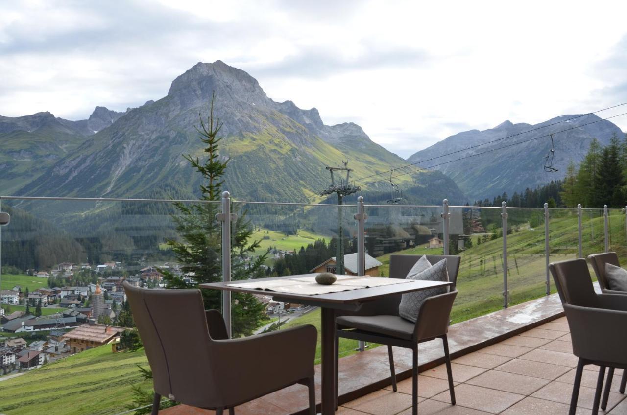 Hotel Restaurant Formarin Oberlech Kültér fotó