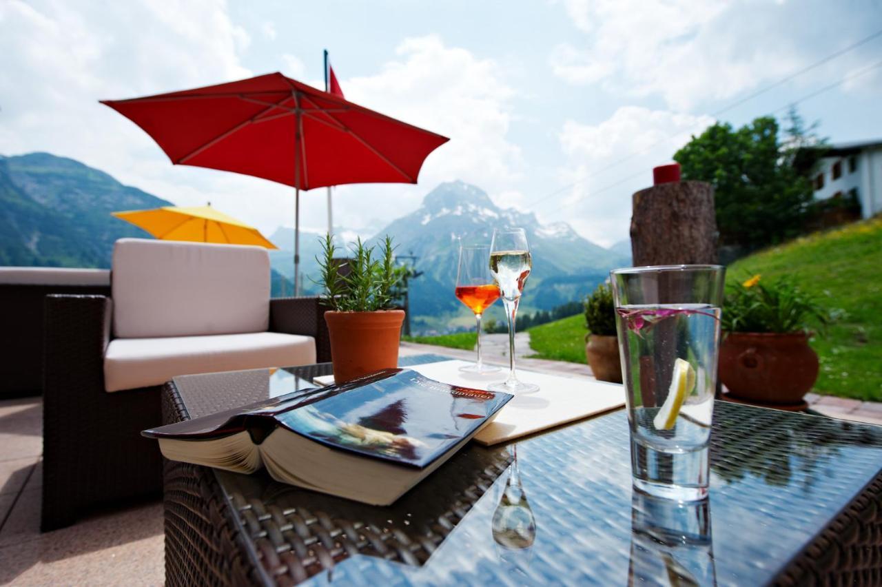 Hotel Restaurant Formarin Oberlech Kültér fotó